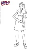 Totally Spies kleurplaat 18